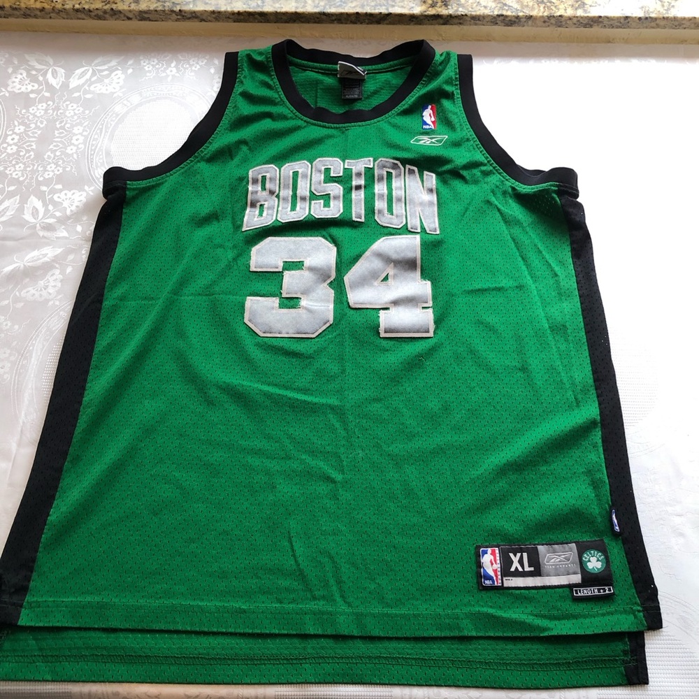 NBA Reebok Vintage Boston Celtics Paul Pierce # 34 Tank-Top Jersey Men’s Size XL